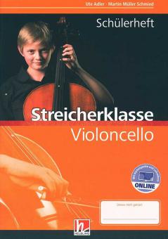 Streicherklasse - Schülerheft Violoncello von Ute Adler im Alle Noten Shop kaufen (Einzelstimme)