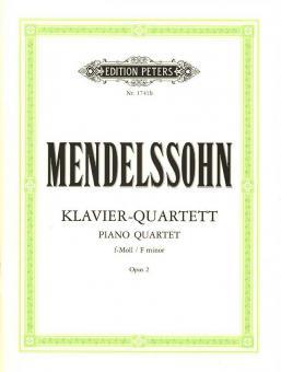 Klavierquartett Nr. 2 f-Moll op. 2