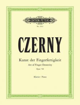 Die Kunst der Fingerfertigkeit op. 740 (699) von Carl Czerny 