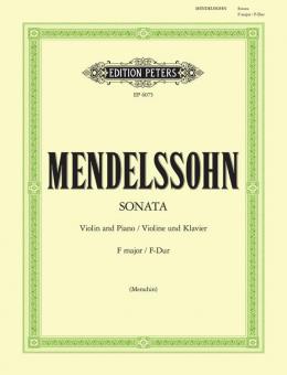 Sonate F-Dur von Felix Mendelssohn Bartholdy 