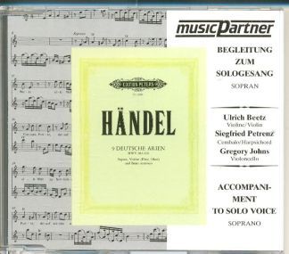 9 Deutsche Arien HWV 202-210 von Georg Friedrich Händel 