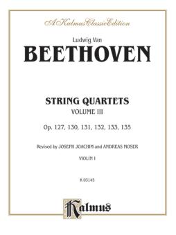 String Quartet, Op. 132 (Violin II) 