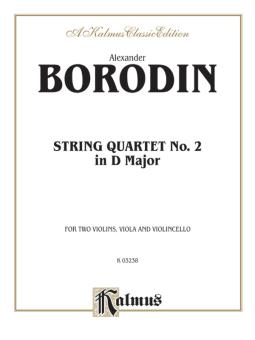 String Quartet No. 2 in D Major (Cello) 