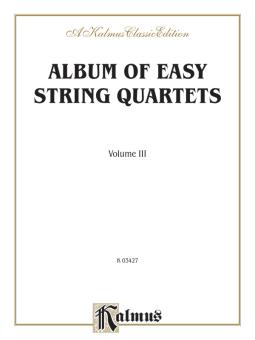 Album of Easy String Quartets Vol. 3 