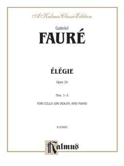 Élégie, Op. 24 (Violin) 