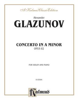 Concerto in A Minor, Op. 82 (Piano) 