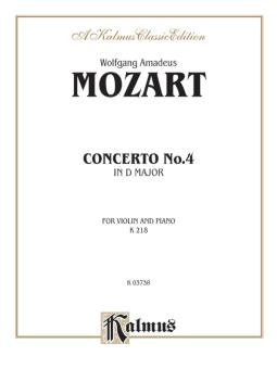 Violin Concerto No. 4 in D Major, K. 218 
