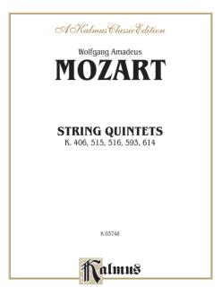 String Quintets, K. 406, 515, 516, 593, 614 