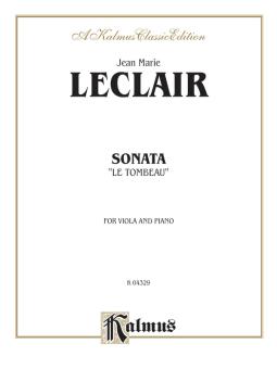 Sonata "Le Tombeau" (Viola or Violin) 