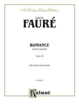 Romance, Op. 28 (Urtext) (Violin) 