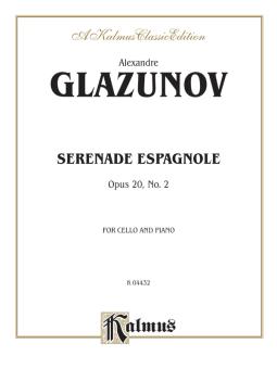 Serenade Espagnole, Op. 20, No. 2 (Cello) 