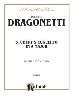 Student's Concerto in A Major (String Bass) 