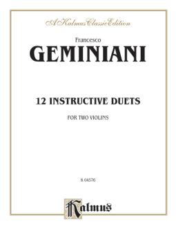Twelve Instructive Duets (Violin II) 