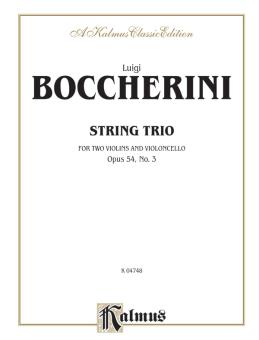 String Trio, Op. 54, No. 3 (Violin II) 