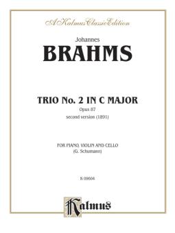 Trio No. 2 in C Major, Op. 87 (Cello) 