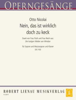 Nein, das ist wirklich doch zu keck (Lustige Weiber) Standard