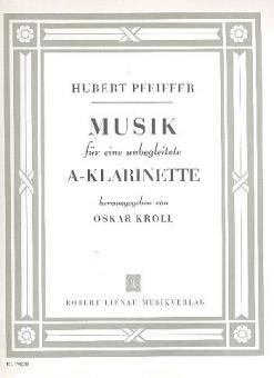 Musik für eine unbegleitete A-Klarinette 