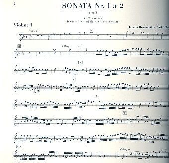 Sonata 1 g-Moll a 2 