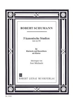 Fünf kanonische Studien (aus op. 56) 