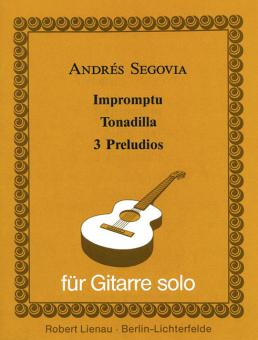 Impromptu, Tonadilla, 3 Preludios 