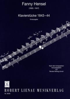 Klavierstücke 1843-44 