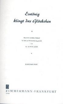 Eintönig klingt das Glöckchen 