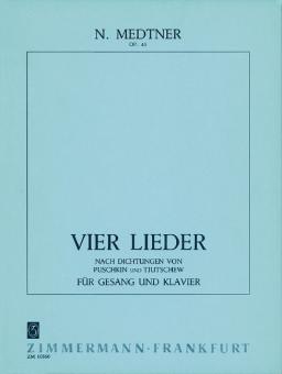 4 Lieder op. 45 