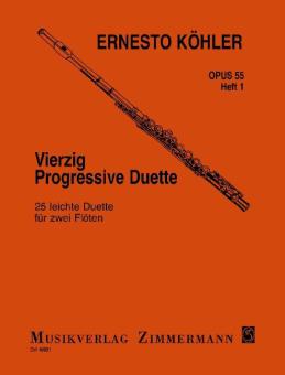 40 progressive Duette op. 55 Heft 1 Standard
