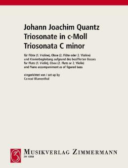 Triosonate c-Moll Standard