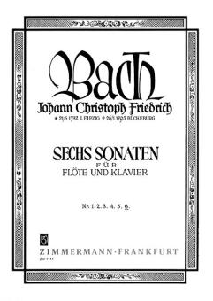 Sechs Sonaten BR B20/ Wf VIII:3/6 