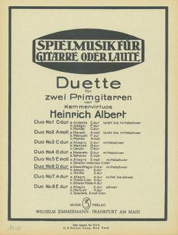 Duett Nr. 6 D-Dur 