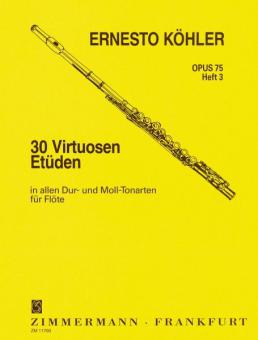 30 Virtuosen Etüden op. 75 Heft 3 Standard
