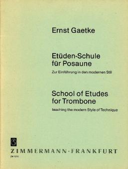 Etüdenschule für Posaune 