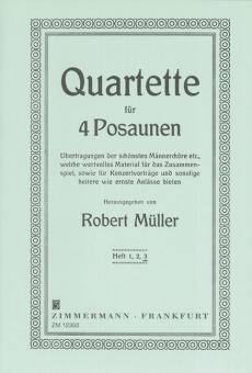 Ausgewählte Quartette Heft 3 