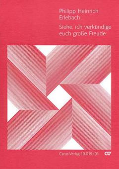 Siehe, ich verkündige euch große Freude 