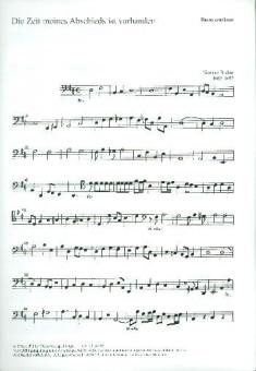 Die Zeit meines Abschieds ist vorhanden 