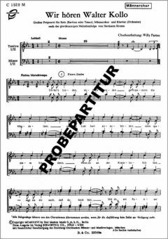 Wir hören Walter Kollo 
