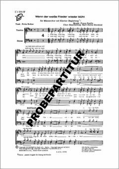 Wenn der weiße Flieder wieder blüht 