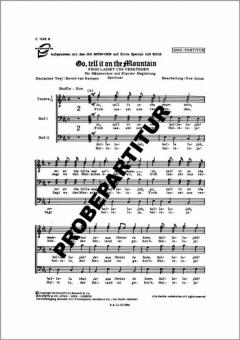 Go, Tell It On The Mountain 