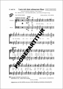 Lara mit dem schwarzen Haar 