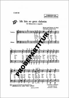 Ich bin so gern daheim 