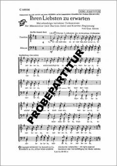 Ihren Liebsten zu erwarten 