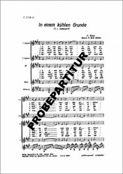 In einem kühlen Grunde 