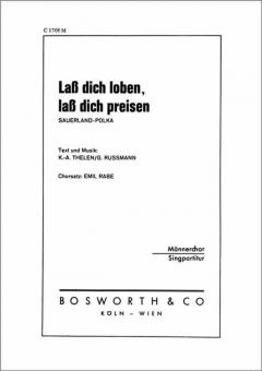 Lass dich loben, lass dich preisen 
