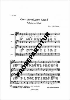 Gutn Abend, gutn Abend 