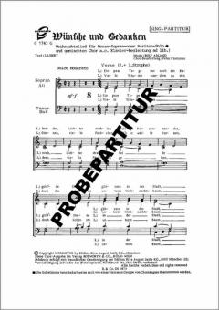 Wünsche und Gedanken 