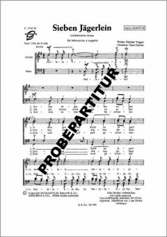 Sieben Jägerlein 