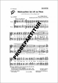 Weihnachten bin ich zu Haus 