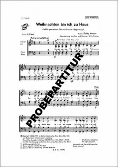 Weihnachten bin ich zu Haus 