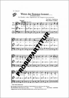 Wenn der Sommer kommt 